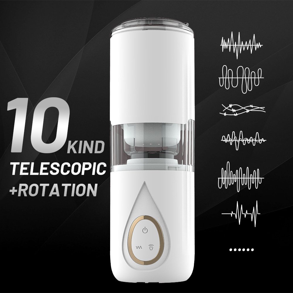 Automatic Male Masturbator Telescopic Rotation Interaction Masturbation Cup