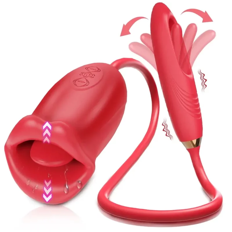Patting Tongue Licking Vibrator For Women Nipple Clit Stimulator Love Egg Oral Sex Vibrating Massage 2