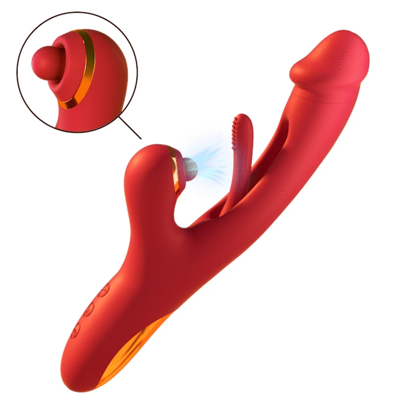 Upgraged Daphne - The O-Maker Vibrator With Flapping Vibration & Clitoral Tapping