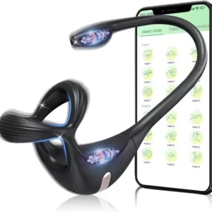 Hyperbola Prostate massager with cock ring