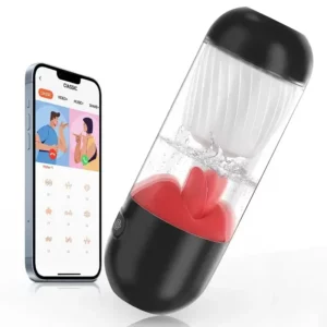 Yevong - 9 Tongue Licking & Vibration Masturbators with 360° Tongue Stirring